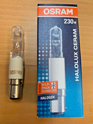 Osram halolux ceram b15d 230w - osram,