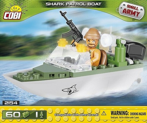 Cobi 2154 small army shark - -,