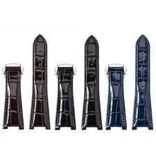 Lederarmband für Omega Constellation Serie Ersatzarmband mit Kerbe