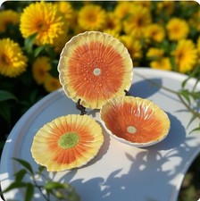 3er Set Blüten Snack Teller