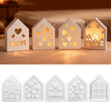 Silikonformen Weihnachten Haus