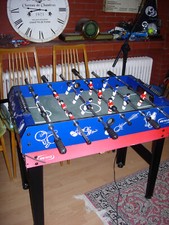 Spieltisch Tischtennisplatte Tischkicker Billard Hockey Kinder Tisch Kicker top!