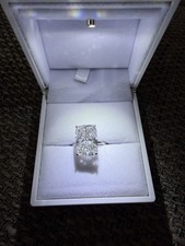 Weissgold Ring 14 Karat mit