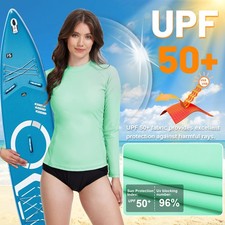 Damen Langarm UV-Schutz Rash