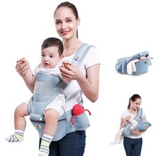 Babytrage 6 in 1 Tragetuch Baby Neugeborene  Ergonomisch, Wandelbar, Nach vorne