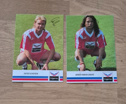 Autogrammkarte fc - 2x, 1.fc