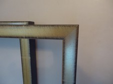 Bilderrahmen 50x70cm gold silber Holz Rahmen für Keilrahmen Leinwand geeignet