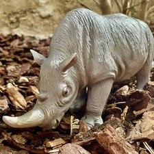 XL 30cm Nashorn Figur Löwe