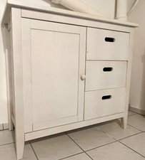 Komode/ Wickelkomode, Holz-massiv, weiß