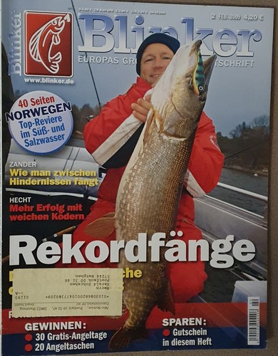 Angelzeitschrift blinker - angelzeitschrift,