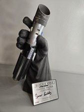 RARE 13 Of 20 - Darth Vader Rogue One Lightsaber + Custom Gloved Stand + Plaque!