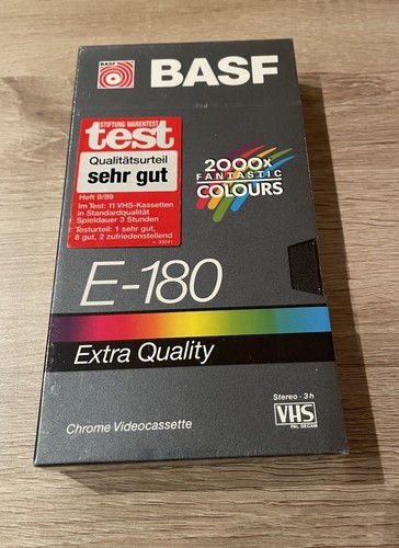 Vhs videokassette basf extra - vhs-videokassette,