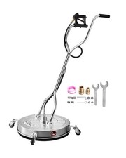 VEVOR Hochdruckreiniger Oberflächenreiniger 612 mm max. 310 Bar Griffe Räder