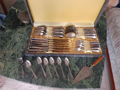 Silberbesteck von auerhahn 90 - silberbesteck,