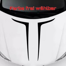 Bonnet sticker air scoop car