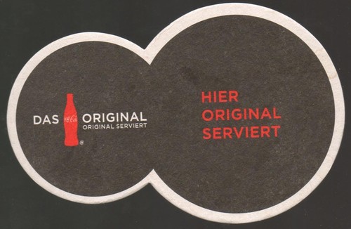 Bierdeckel coca cola bd557 - cola, *bd557