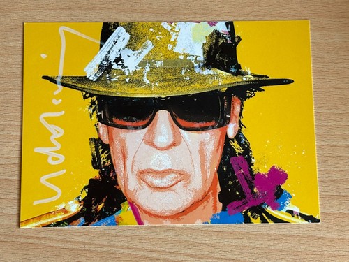 Udo lindenberg autogrammkarte - lindenberg,