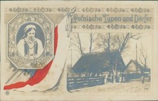 Ansichtskarte Polnische Typen