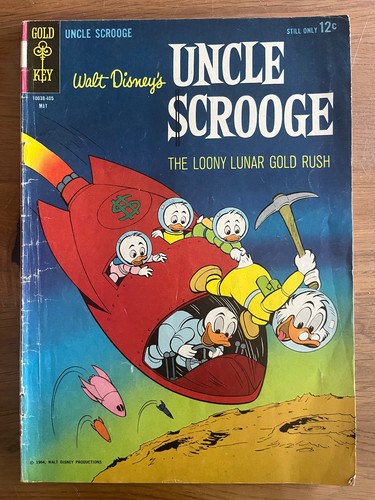 Uncle scrooge gold key - scrooge, #49