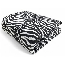 GESTEPPTE TAGESDECKE ZEBRA