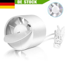 Rohrventilator Abluft mit mit Rückstauklappe Bad-Lüfter 100/150mm