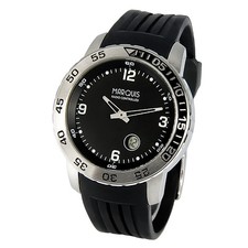 Sportliche MARQUIS Herren Funkuhr Armbanduhr Drehbare Lünette Sport 983.4700