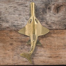Brass Behemoth Sawfish Decor