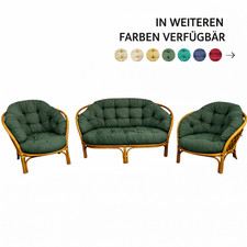 Premium Polyrattan Kissen Set