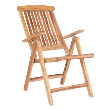 House Nordic Teak Stuhl 5 Positionen Holzstuhl Gartenstuhl