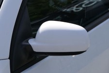 VW Lupo Arosa elektrischer Spiegel Außenspiegel links weiß LB9A