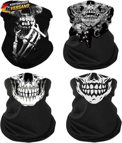 Skelett masken set - skelett,