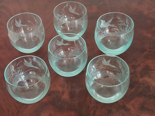 6er set moser art deco - 6er,
