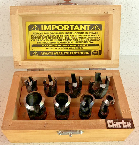Clarke holz steckschneider set - clarke,