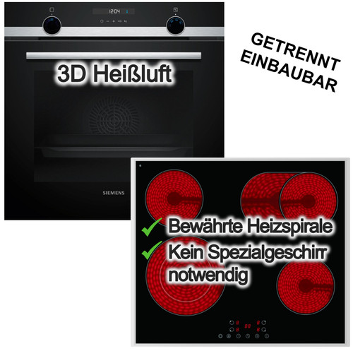 Siemens 3dheißluft backofen - siemens,