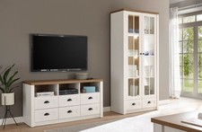 Wohnwand Mediawand Anbauwand