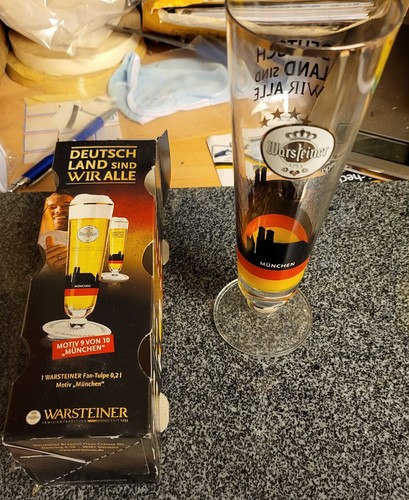 München warsteiner bier glas - mÜnchen,