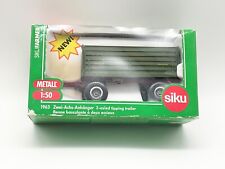 Siku 1963 ,,Fortuna Zwei-Achs-Anhänger,, NEU in OVP  Siku Farmer 1:50