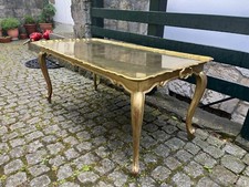 Antiker tisch aus messing - messing,
