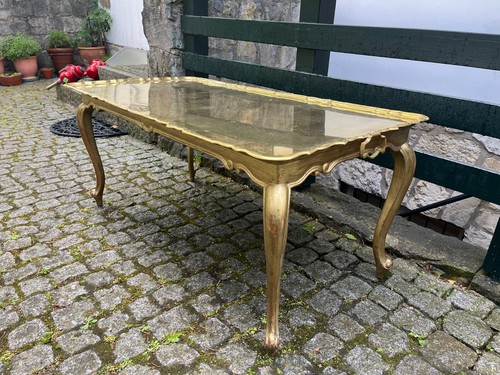 Antiker tisch aus messing - tisch,