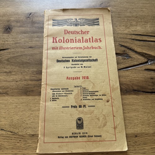 Deutscher kolonialatlas mit - kolonialatlas,