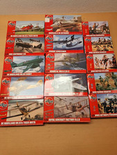 Airfix Flugzeug + Figuren Konvolut 1:72, OVP,Sammlerzustand 15 Teile