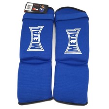 XXS Blau Boxschützer Schienbeinschoner Metall Kasten Schutz Fuß;Hersteller Model