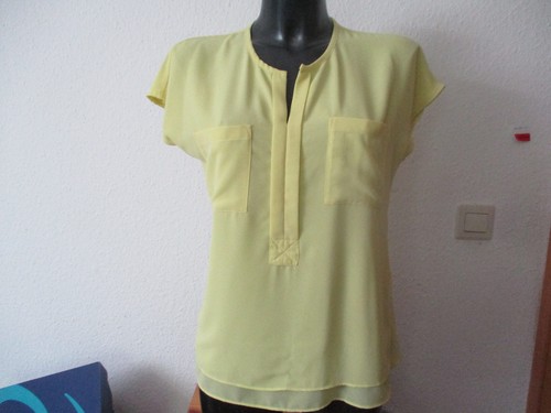 Gelbes shirt opus oberteil - shirt,