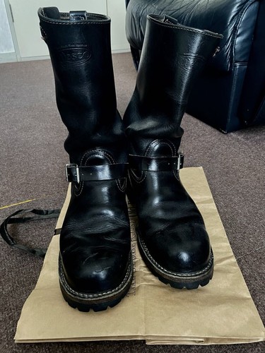 Wesco stiefel leder schwarz - wesco,