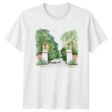 Vintage Car Gate Graphic Tee