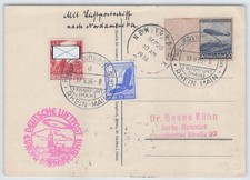 Zeppelin Postkarte 8