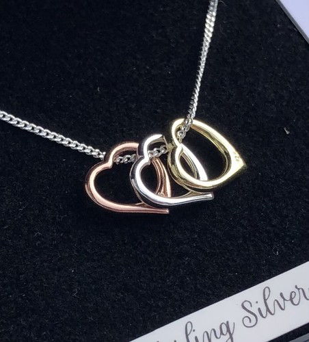 Halskette sterlingsilber drei - sterlingsilber,