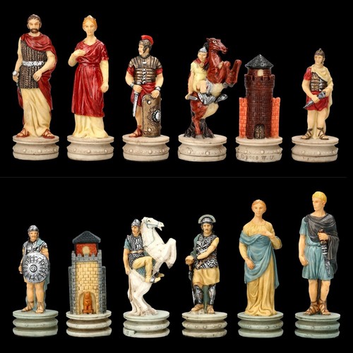 Schachfiguren set römer - set, vs