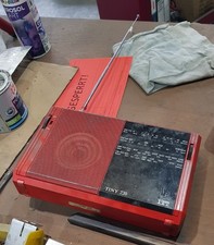 ITT Tiny 220 Radio Kofferradio rot vintage 