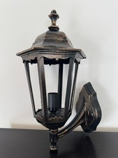 Wandlampe schwarz kupferfarben